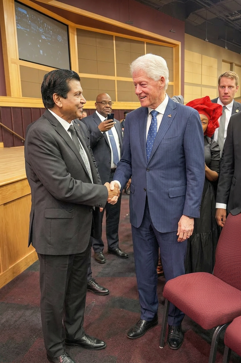 Moment with public figures