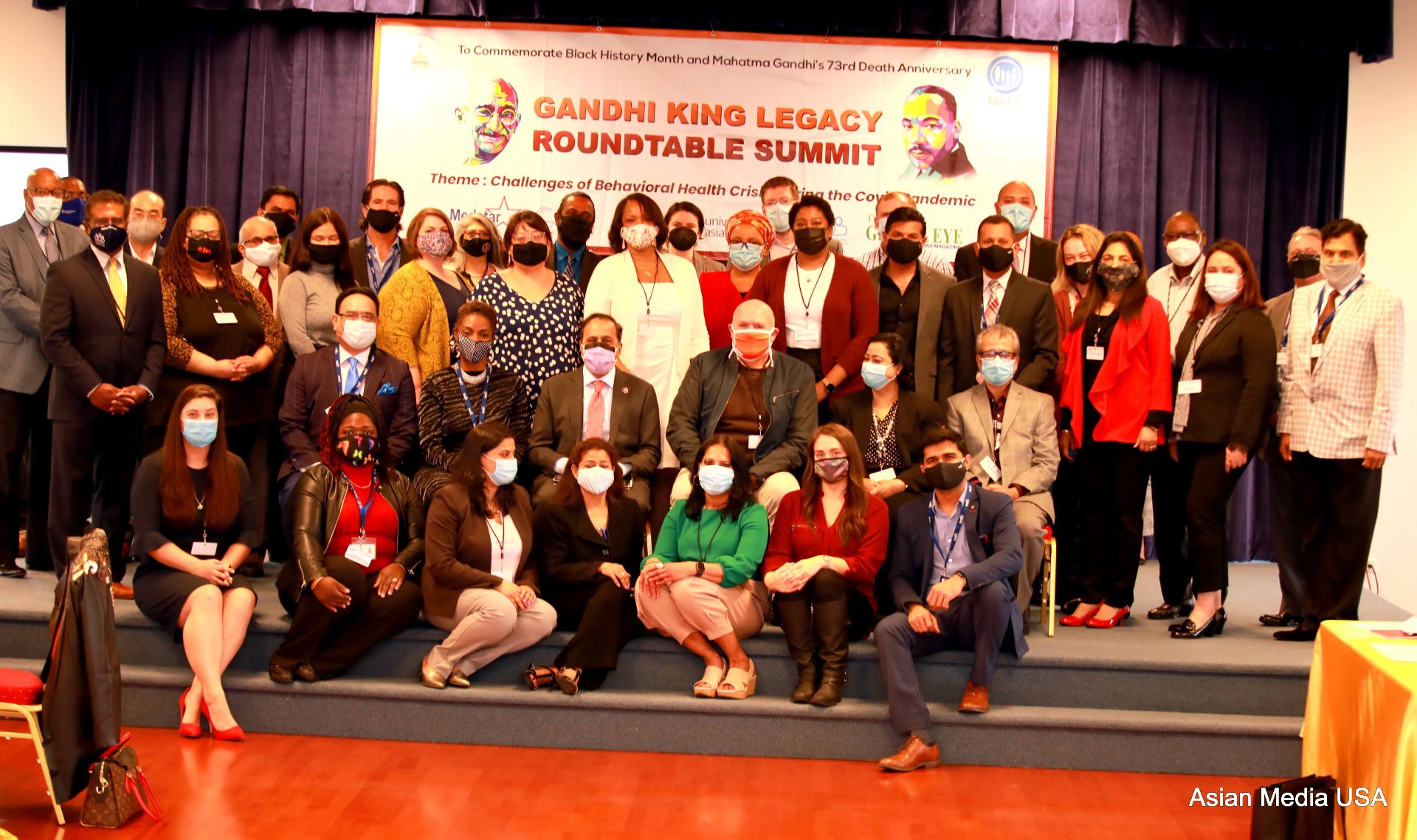 Gandhi King Legacy Roundtable Summit — Group Photo