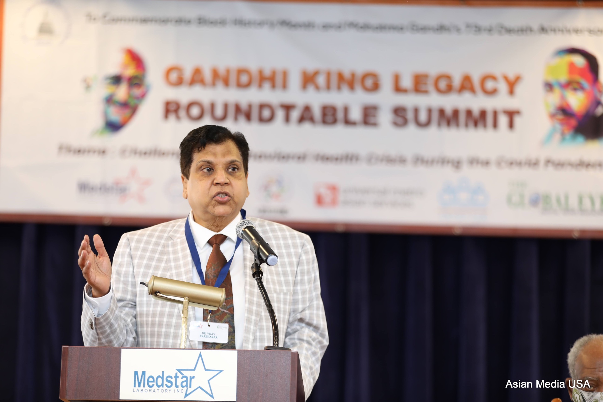 Gandhi King Legacy Roundtable Summit — Dr. Vijay G. Prabhakar Address