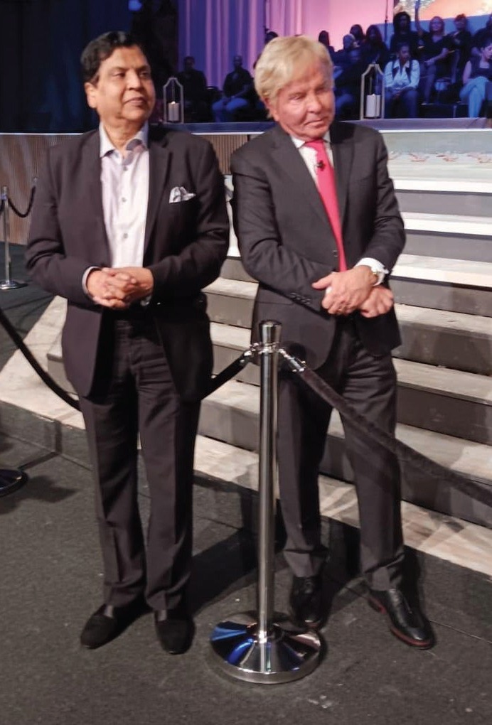 Dr. VGP with Pastor Steve Munsey