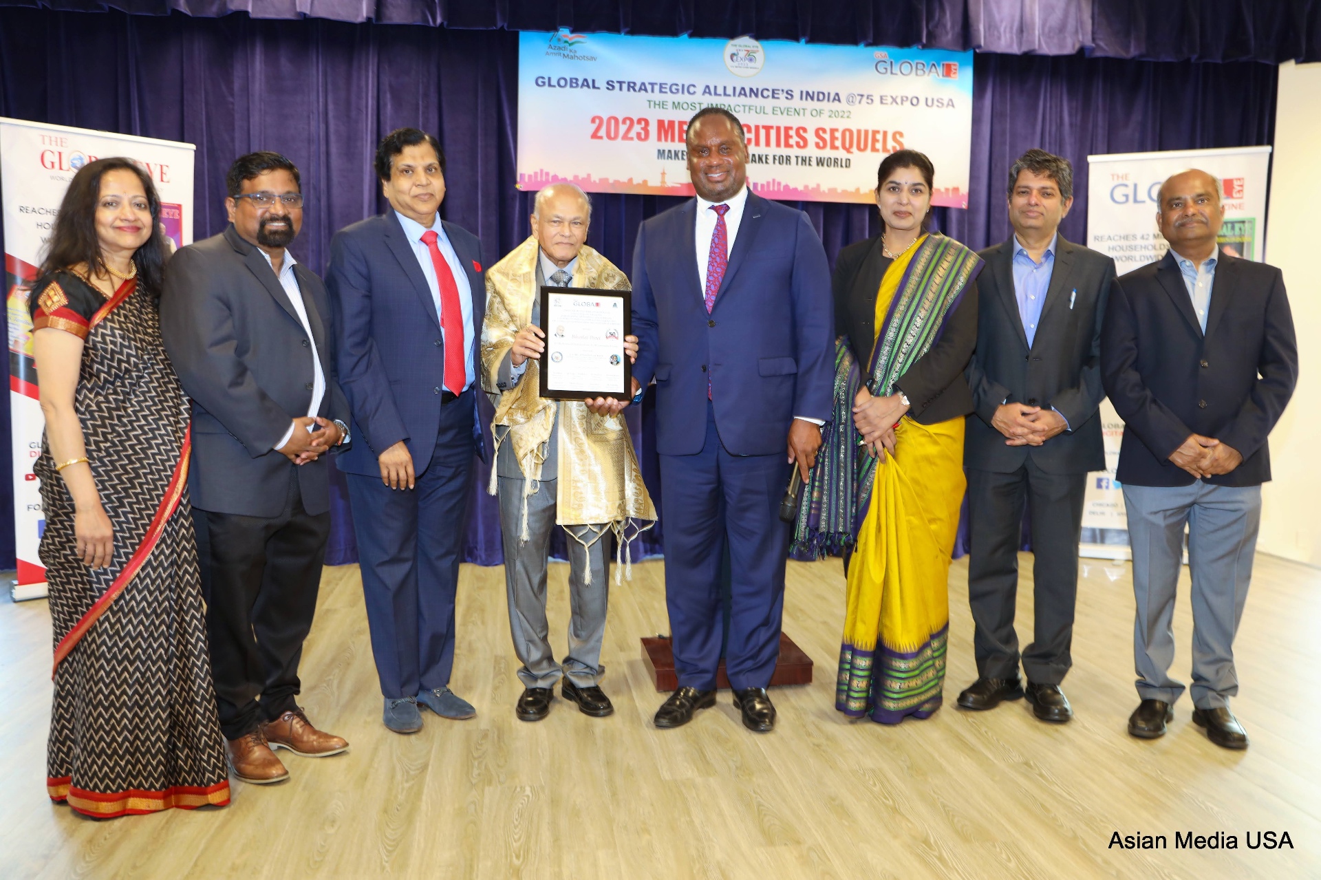 GSA India@75 Expo — Pride of India Recognition