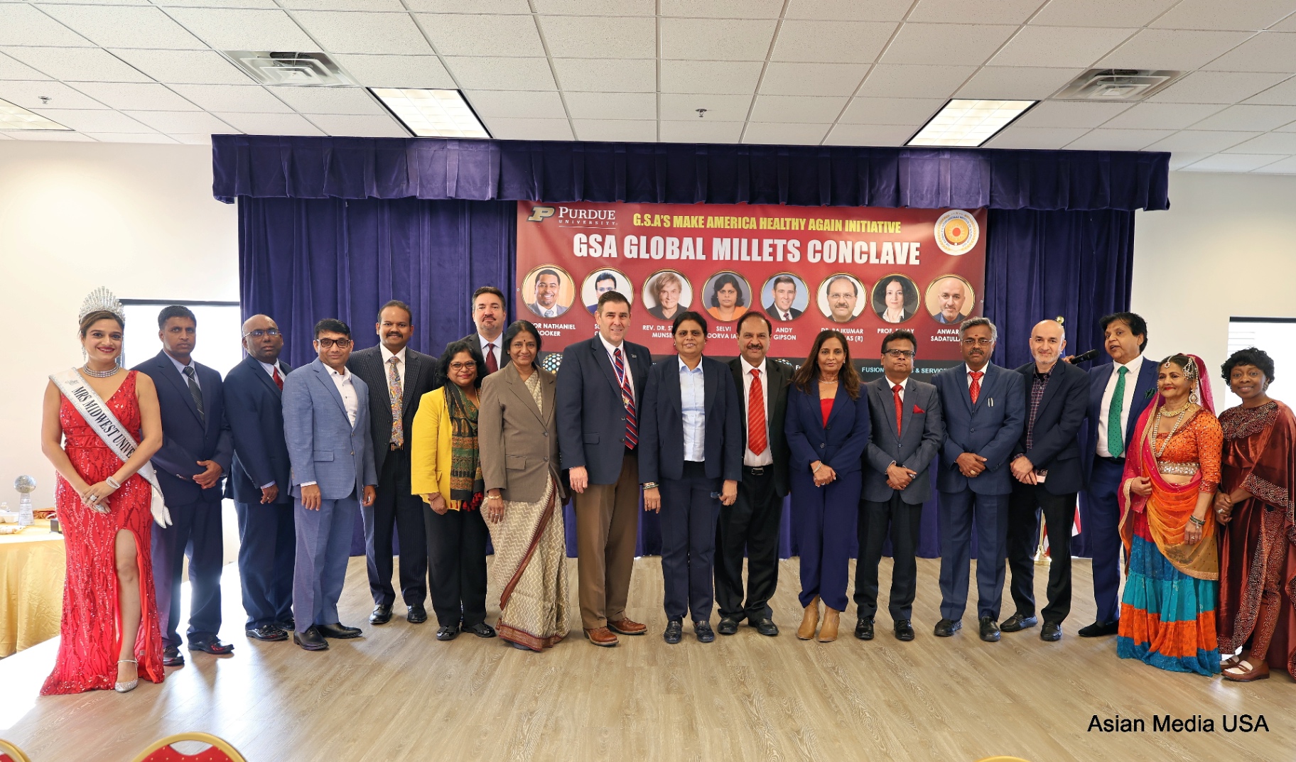 GSA Global Millets Conclave — Delegates on Stage