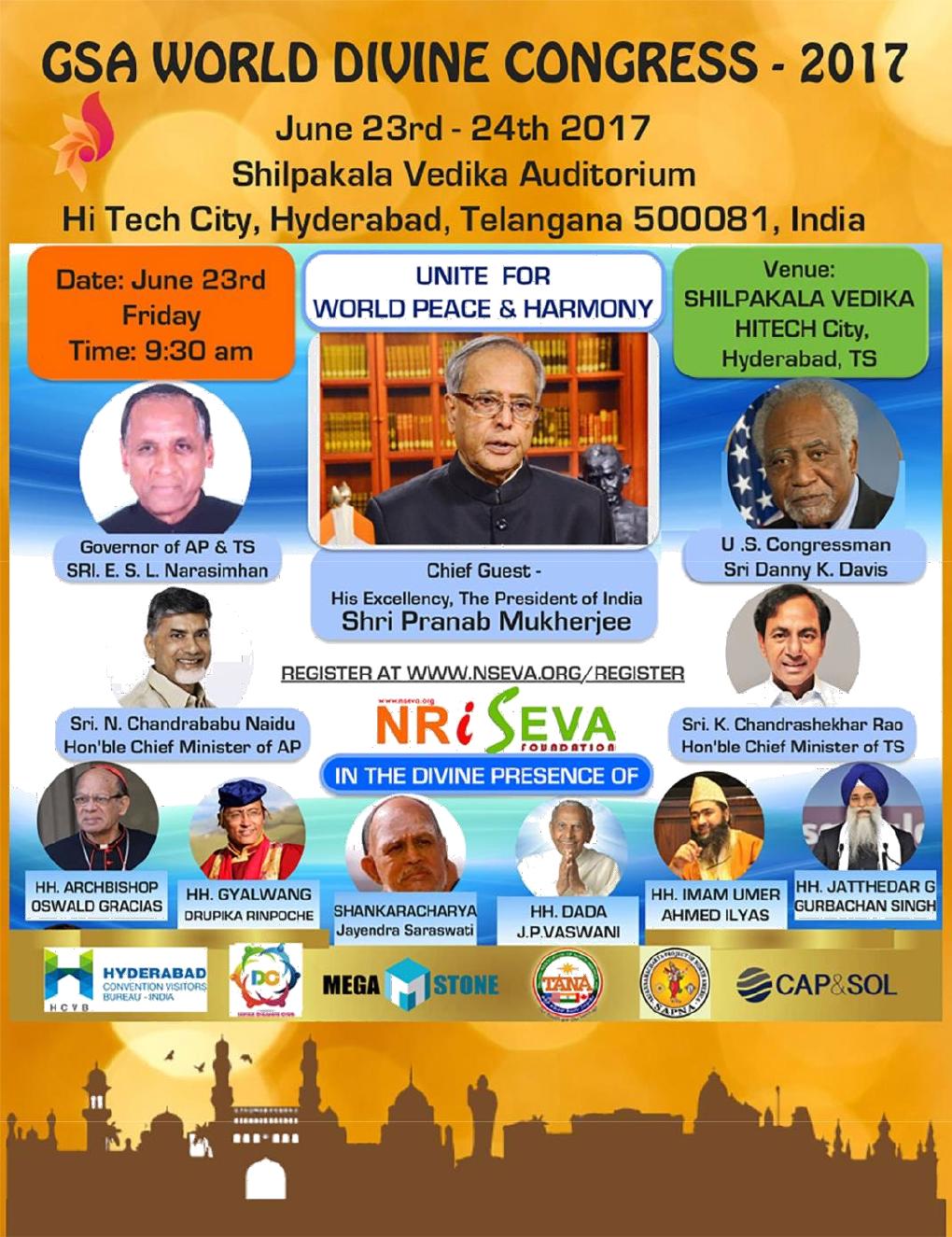 First World Divine Conclave 2017 Brochure cover
