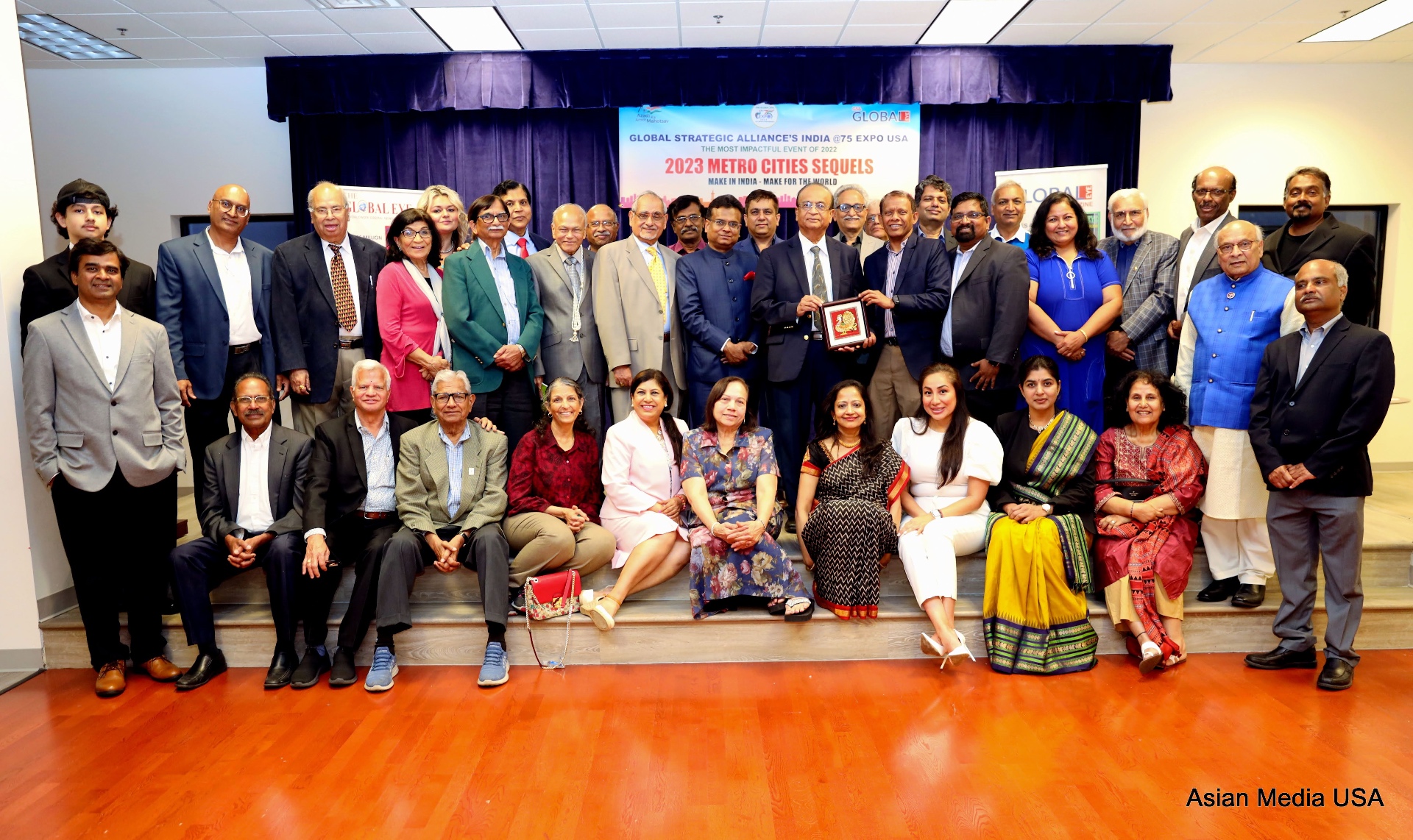 GSA India@75 Expo USA — Group Portrait