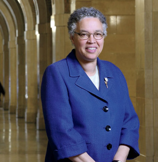Cook County Board President Toni Preckwinkle